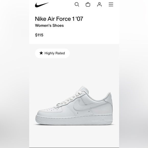 Women’s Nike Air Force 1 ‘07 - Picture 6 of 6